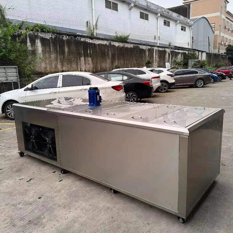 Customized High Production Stainless Steel Ice Block Machine Industrial Equipment for Efficient Ice Brick Making